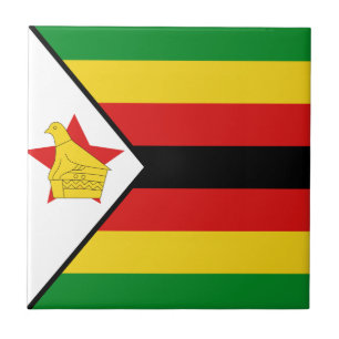 Carreau En Céramique Carreau de céramique de drapeau du Zimbabwe