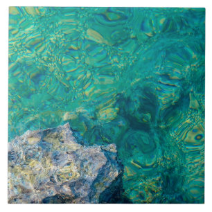 Carreau En Céramique Carreau de céramique de l'eau d'océan de turquoi