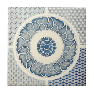 Carreau En Céramique Carreau de céramique de motif chinois de cercle