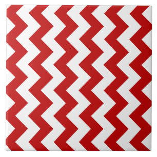 Carreau En Céramique Carreau de céramique du motif XII blanc rouge