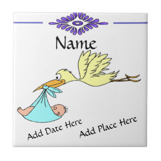 Carreau En Céramique Carrelage de naissance, Néerlandais, Personnaliser