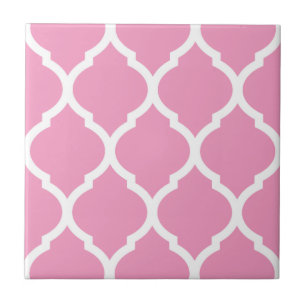 Carreau En Céramique Carrelage en céramique à motif rose marocain