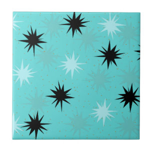 Carreau En Céramique Carrelage en céramique atomique Turquoise Starbur