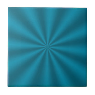 Carreau En Céramique Carrelage en céramique turquoise Starburst