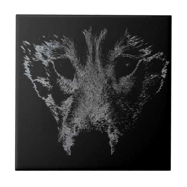 Carreau En Céramique Carrelage en céramique Wolf Husky Pup Sled Chien D (Devant)