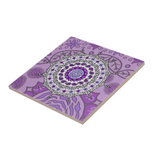 Carreau En Céramique Carrelage Imaginaire Mehndi