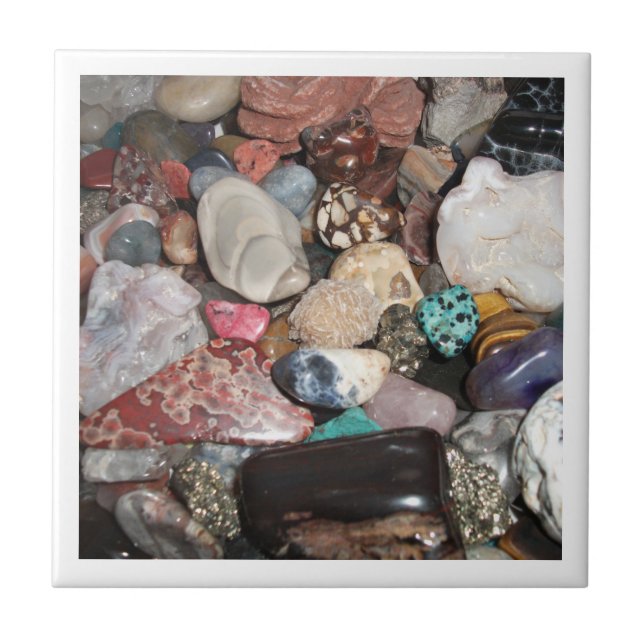 Carreau En Céramique Carrelage rocheux poli (Devant)