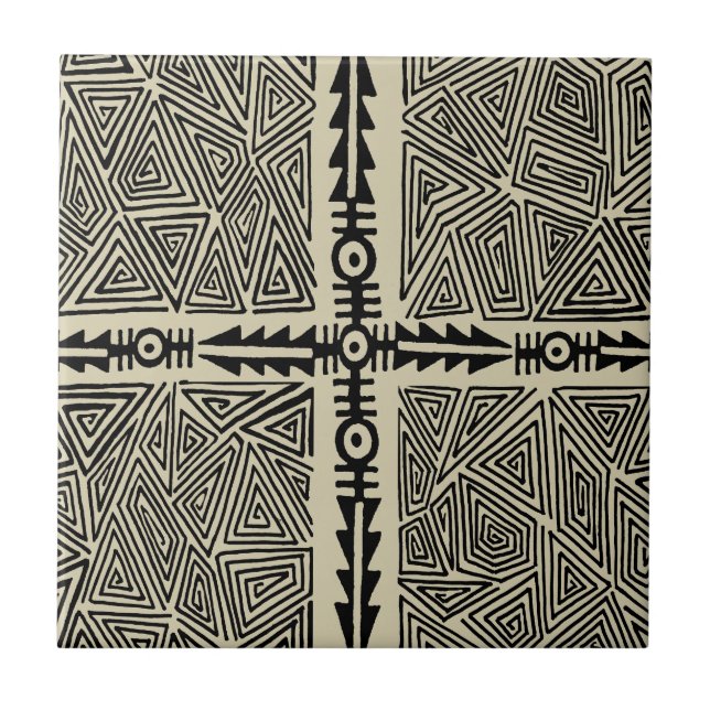 Carreau En Céramique Carte de Shaman VooDoo (Devant)