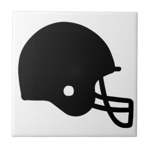 Carreau En Céramique Casque de football américain