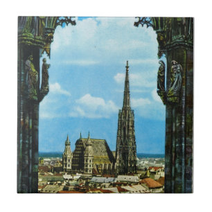 Carreau En Céramique Cathédrale de l'Autriche, Vienne, St Stephen