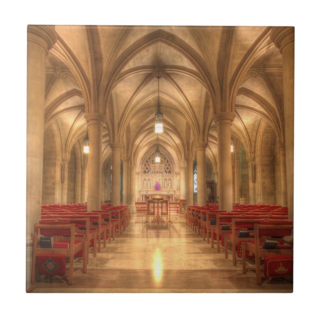 Carreau En Céramique Cathédrale nationale de Washington Bethlehem Chape (Devant)