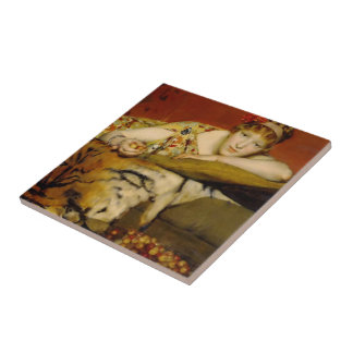 Carreau En Céramique Cerises de Lawrence Alma-Tadema
