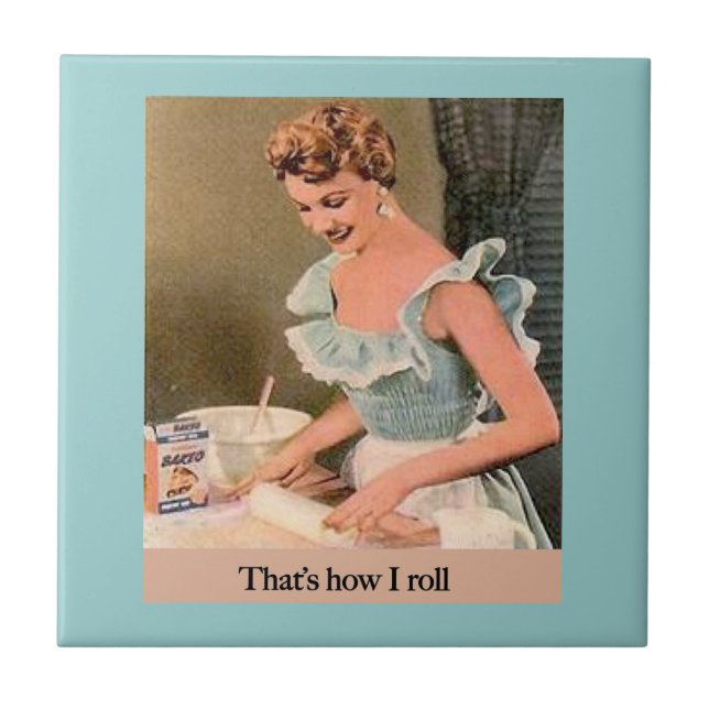 Carreau En Céramique C'est comme ça que je roule (Devant)