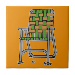 Carreau En Céramique Chaise de jardin pliante