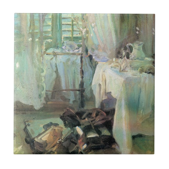 Carreau En Céramique Chambre d'hôtel par John Singer Sargent (Devant)
