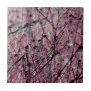 Carreau En Céramique Champ de Berry rose