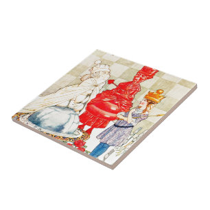 Carreau En Céramique Chansons D'Alice : La Poisson Riddle