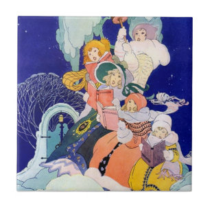 Carreau En Céramique Chansons pour Noël