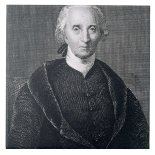 Carreau En Céramique Charles Carroll de Carrollton, gravé par le