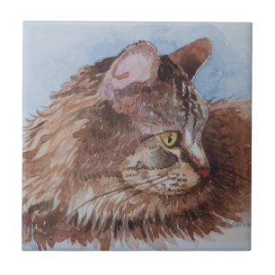 Carreau En Céramique Chat 5352