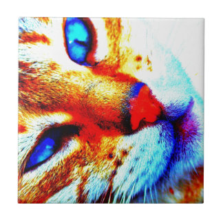 Carreau En Céramique Chat d'aquarium populaire