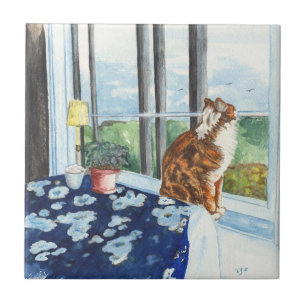 Carreau En Céramique Chat de Scandia