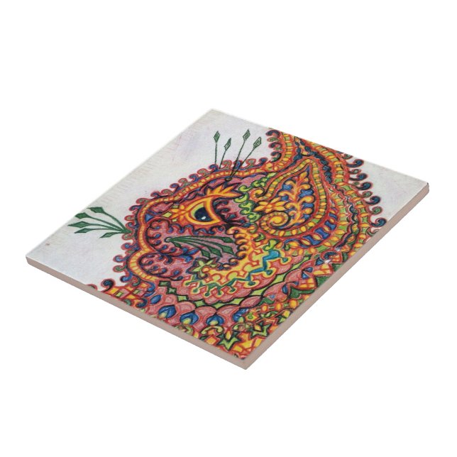 Carreau En Céramique Chat, Louis Wain (Côté)