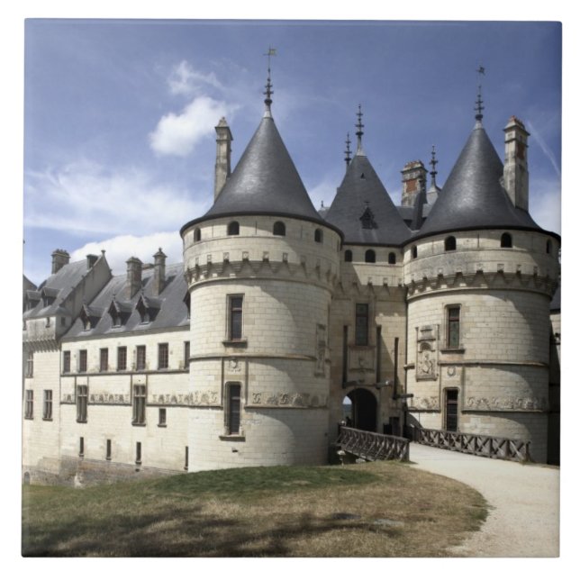 Carreau En Céramique Château de Chaumont-Sur-Loire. (Devant)