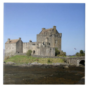 Carreau En Céramique Château d'Eilean Donan, Écosse. Le célèbre Eilean