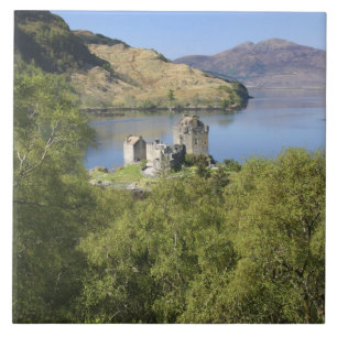 Carreau En Céramique Château Eilean Donan, Écosse. La célèbre Eilé