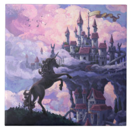 Carreau En Céramique Château Licorne