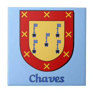 Carreau En Céramique Chaves Family Shield