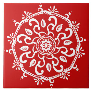 Carreau En Céramique Cherry Mandala