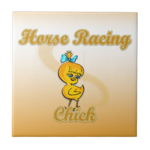 Carreau En Céramique Cheval Racing Chick