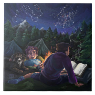 Carreau En Céramique Chevaliers d'été