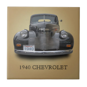 CARREAU EN CÉRAMIQUE CHEVROLET 1940 1
