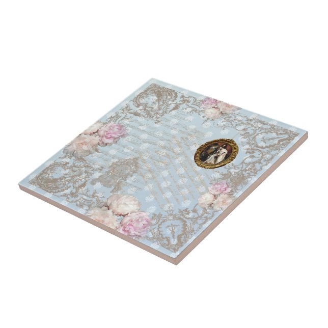 CARREAU EN CÉRAMIQUE CHIC SHABBY 2 (Côté)