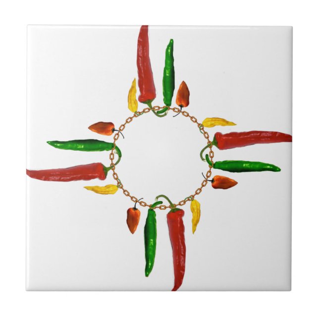 Carreau En Céramique Chili Zia (Devant)