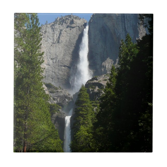 Carreau En Céramique Chutes Yosemite II du parc national Yosemite (Devant)