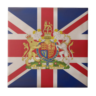 Carreau En Céramique Cimetière royal de Union Jack.