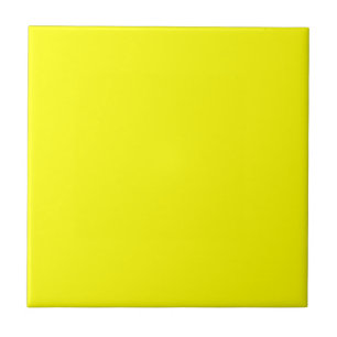 Carreau En Céramique Citron jaune brillant Beurre de citron jaune Coule