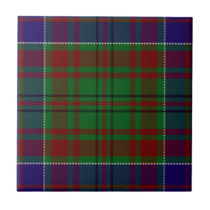 Carreau En Céramique Clan Adams Tartan