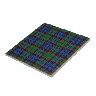 Carreau En Céramique Clan Fletcher Scottish Expressions Tartan