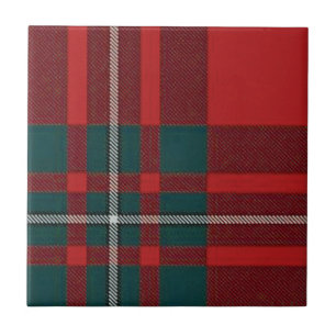 Carreau En Céramique Clan Gregor Trivit/tartan de tuile seulement