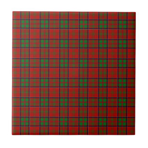 Carreau En Céramique Clan MacDonald de tartan de Glencoe