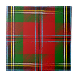 Carreau En Céramique Clan MacLean de tartan de Duart