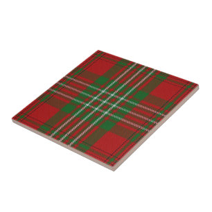 Carreau En Céramique Clan Scott Scottish Expressions Tartan
