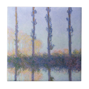 Carreau En Céramique Claude Monet   Les Quatre Arbres