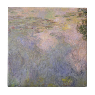 Carreau En Céramique Claude Monet   l'étang de nénuphar