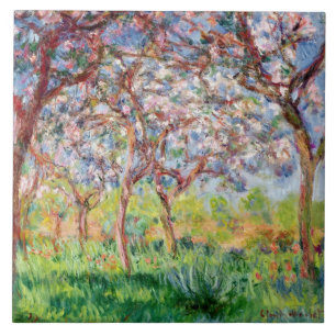 Carreau En Céramique Claude Monet Printemps un Giverny